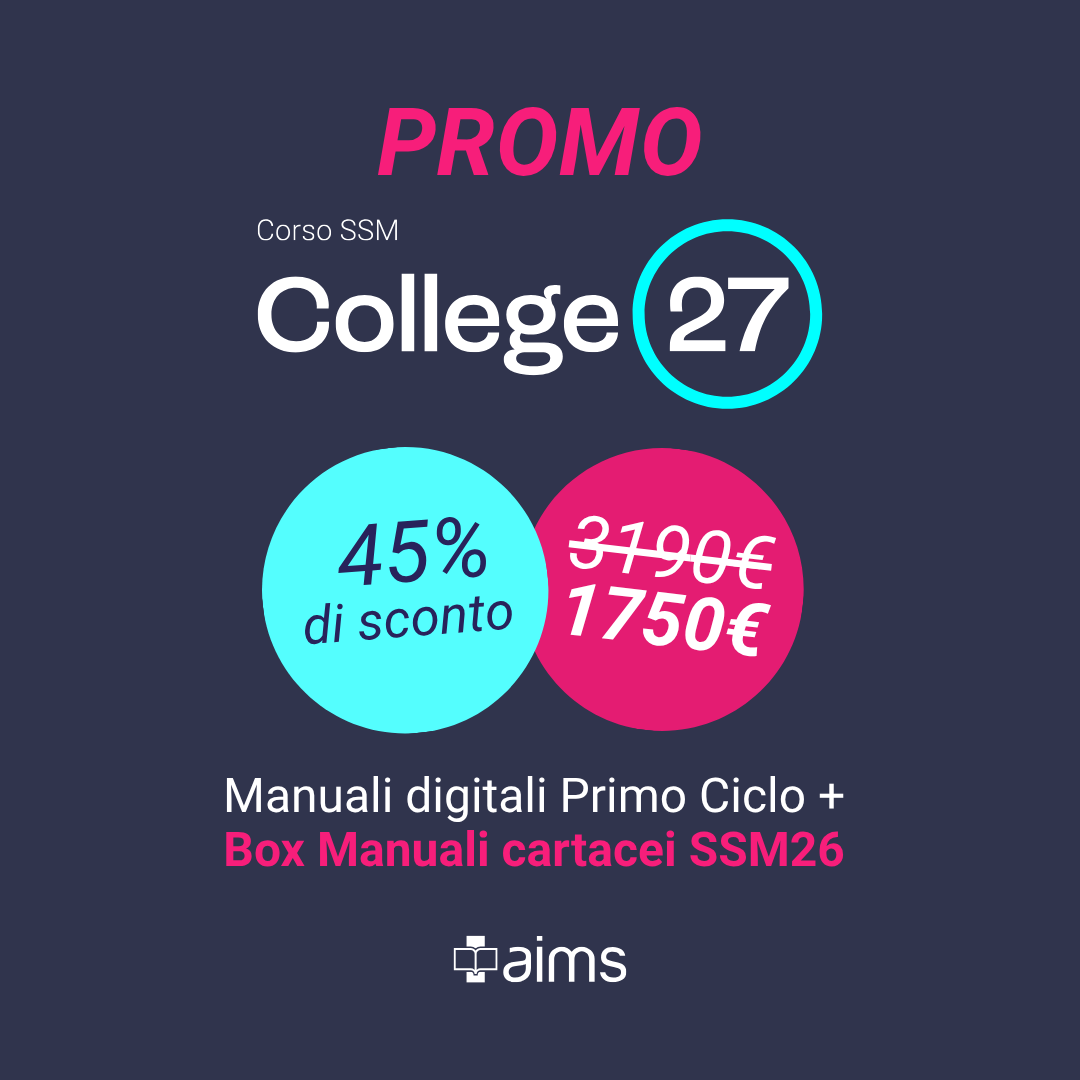 Corso AIMS College SSM27 Promo