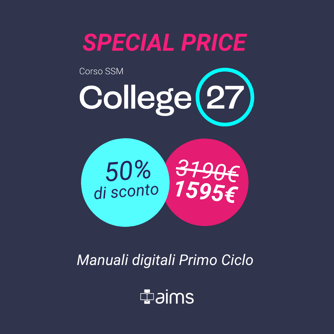 Corso AIMS College SSM27 Promo