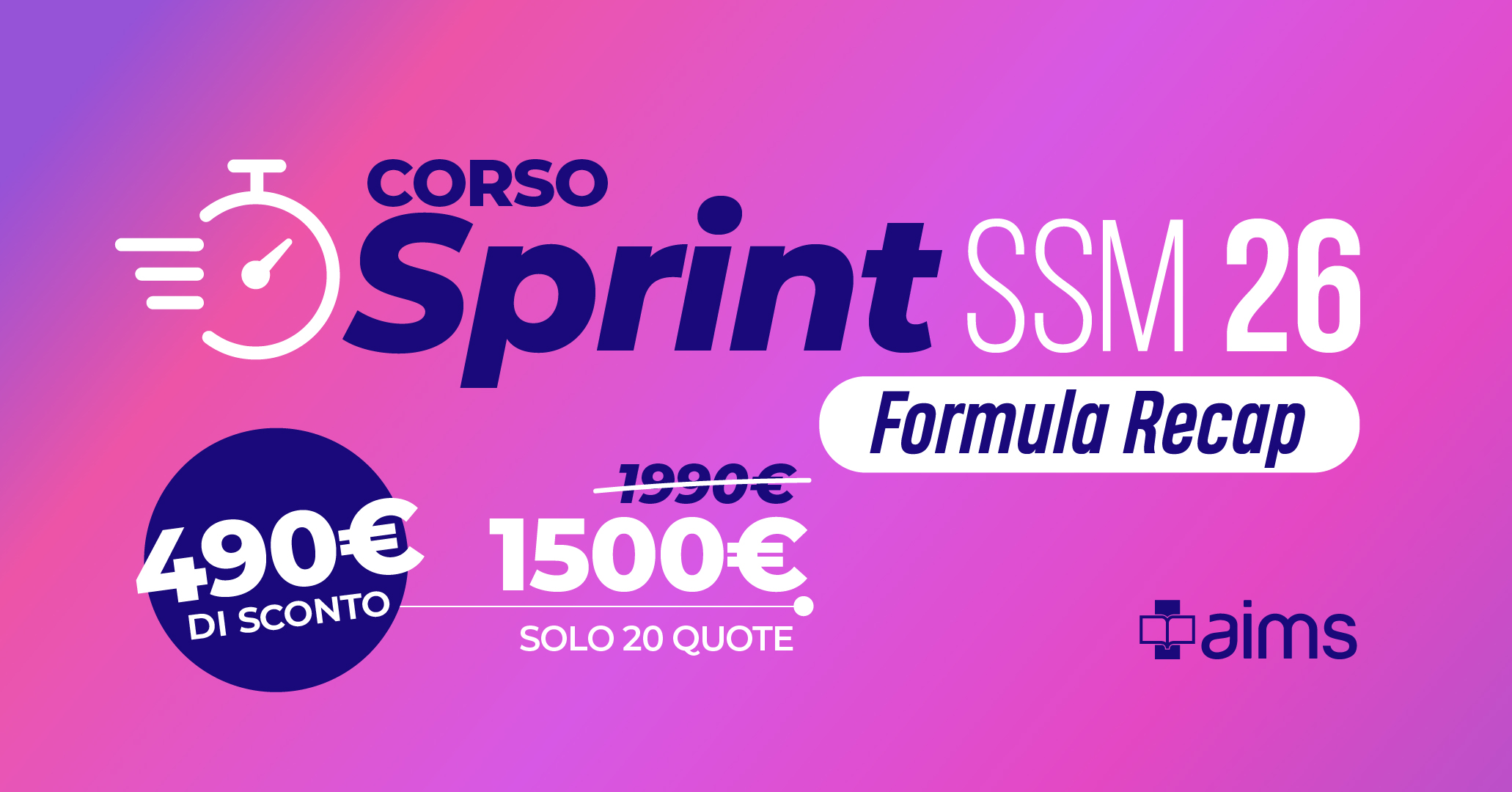 Promo AIMS SPRINT SSM26